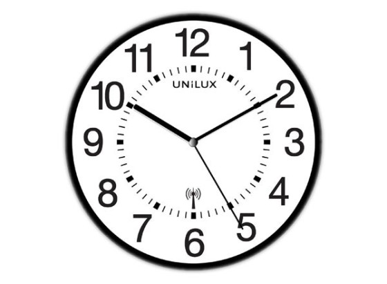 1 Horloge murale radiopilotée