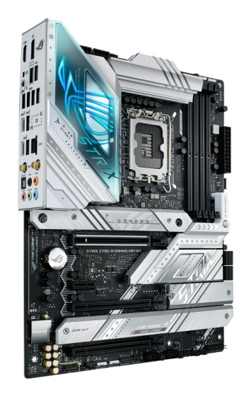 ASUS ROG Strix Z790-A Gaming WiFi D4 - Carte-mère - ATX - Socket LGA1700 - Z790 Chipset - USB 3.2 Gen 2x2, USB 3.2 Gen 2, USB-C 3.2 Gen2, USB 3.2 Gen 1 - 2.5 Gigabit LAN, Wi-Fi 6, Bluetooth - carte graphique embarquée (unité centrale requise) - audio HD (