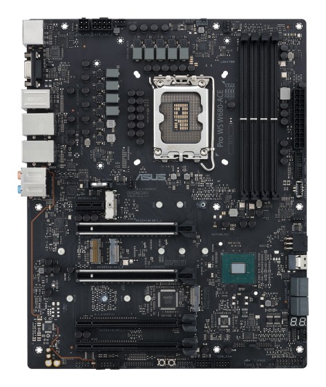 ASUS PRO WS W680-ACE LGA1700 4xDDR5 WS ATX MB 8xSATA 3xM.2