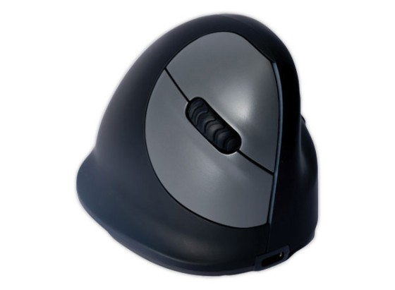 R-Go Tools Souris Ergonomique R-Go HE Break avec logiciel de pause, droiter, petit (longueur de la main < 165 mm), filaire, noir