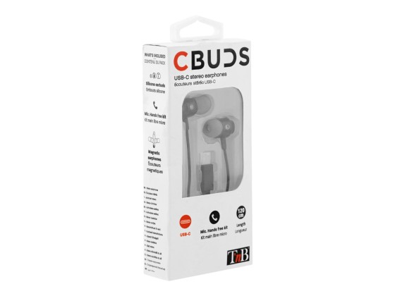 1 Écouteurs semi intra-auriculaires TYPE-C