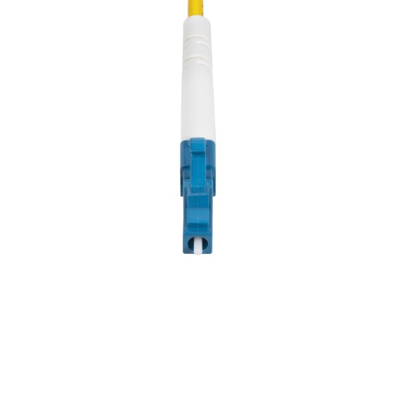 StarTech.com Câble Fibre Optique de 2m Simplex Monomode LC à LC (UPC) OS2, 9/125µm, 40G/100G, Cordon Fibre Optique, Insensible à la Courbure, Faible Perte d'Insertion, Cordon Patch Fibre LSZH