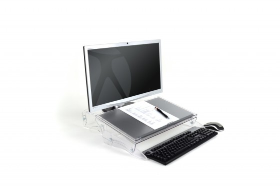 1 Porte-copie coulissant FlexDesk 640