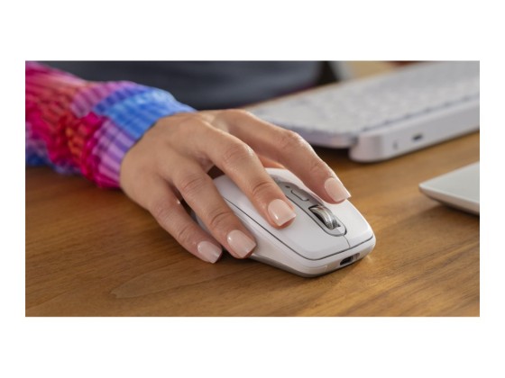Logitech MX Anywhere 3S souris Bureau Droitier RF sans fil + Bluetooth Laser 8000 DPI