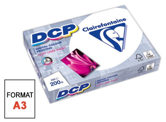 1 Ramette de 250 feuilles papier blanc laser CLAIREFONTAINE DCP A3 20