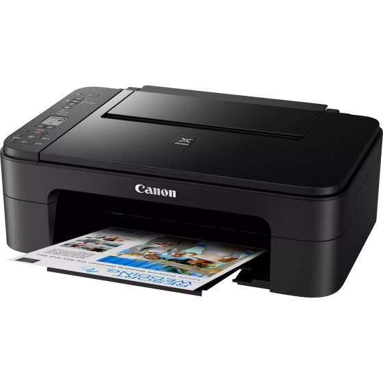 Canon PIXMA TS3350 - Imprimante multifonctions - couleur - jet d'encre - 216 x 297 mm (original) - A4/Legal (support) - jusqu'à 7.7 ipm (impression) - 60 feuilles - USB 2.0, Wi-Fi(n) - noir