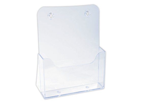 1 Présentoir 1 case transparent A5