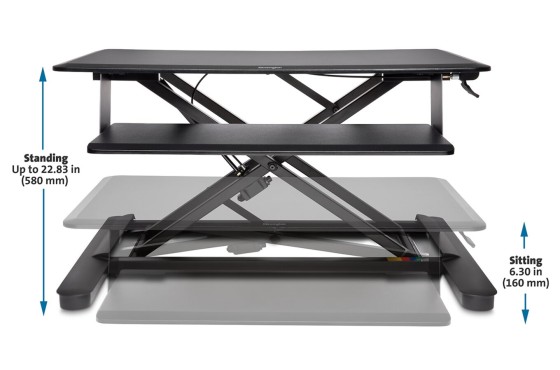 Kensington SmartFit Sit/Stand Desk - Support pour ordinateur portable