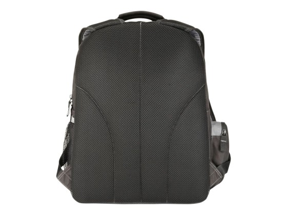 TARGUS ESSENTIAL Notebook Backpac noir  & Grey  / Nylon