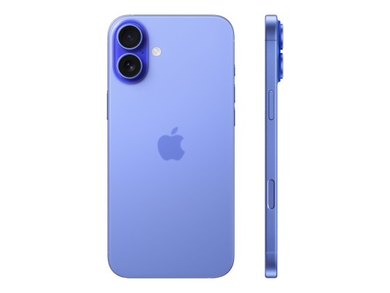 Apple iPhone 16 Plus - 5G smartphone - double SIM / Mémoire interne 512 Go - écran OEL - 6.7" - 2796 x 1290 pixels - 2x caméras arrière 48 MP, 12 MP - front camera 12 MP - bleu d'outremer