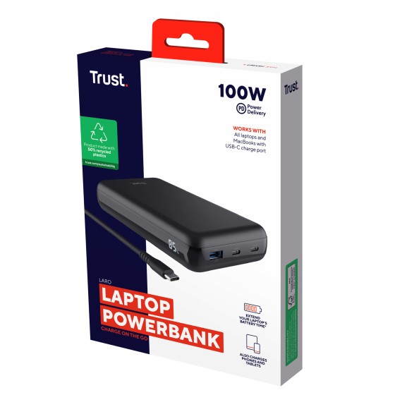 TRUST LARO 100W Laptop Powerbank