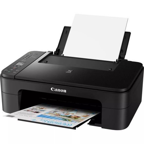 Canon PIXMA TS3350 - Imprimante multifonctions - couleur - jet d'encre - 216 x 297 mm (original) - A4/Legal (support) - jusqu'à 7.7 ipm (impression) - 60 feuilles - USB 2.0, Wi-Fi(n) - noir