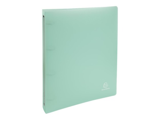 1 Classeur polypropylène chromaline pastel A4 maxi -4 anneaux 30 mm