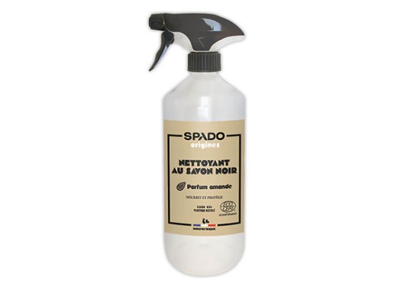 1 Vaporisateur 750 ml savon noir à l'huile de lin gel
