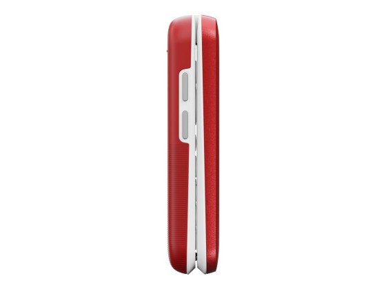 DORO Leva L30 - 4G téléphone de service - RAM 64 Mo / Mémoire interne 128 Mo - microSD slot - écran LCD (TFT) - 320 x 240 pixels (60 Hz) - rear camera 2 MP - rouge/blanc