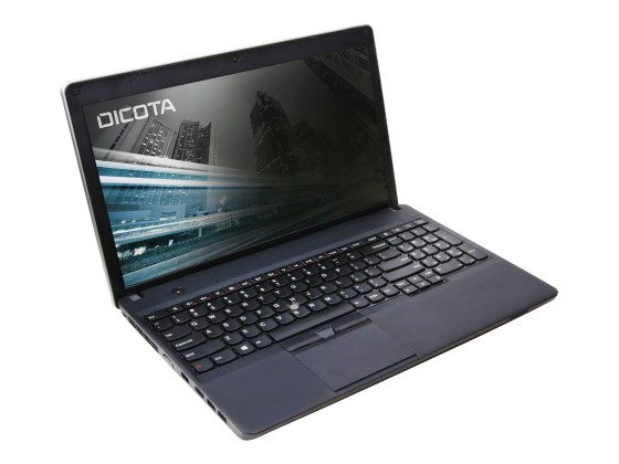 DICOTA - Filtre de confidentialité pour ordinateur portable - 4 voies - adhésif - largeur 14 pouces - noir