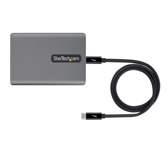 StarTech.com Adaptateur Thunderbolt 3 vers Ethernet, 10GbE, Multi-Gigabit - Adaptateur réseau - Thunderbolt 3 - 1/2.5/5/10GBase-T x 1 - gris sidéral