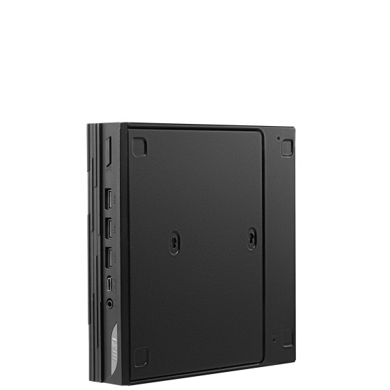 MSI PRO DP10 13M 011BE - Barebone - SFF 1 x Core i5 1340P / jusqu'à 4.6 GHz - RAM 0 Go - Carte graphique Intel Iris Xe - IEEE 802.11ax (Wi-Fi 6E), Gigabit Ethernet, 2.5 Gigabit Ethernet, Bluetooth 5.3 - noir