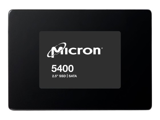 Micron 5400 PRO - SSD - chiffré - 3.84 To - interne - 2.5" - SATA 6Gb/s - AES 256 bits - Self-Encrypting Drive (SED), TCG Opal Encryption 2.0