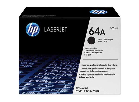 HP 64A original LaserJet Toner cartridge CC364A black standard capacity 10.000 pages 1-pack Smart Printing Technology