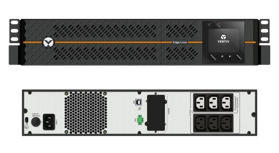 Vertiv EDGE - Onduleur (montable sur rack / externe) - CA 230 V - 1350 Watt - 1500 VA - USB - connecteurs de sortie : 6 - 2U