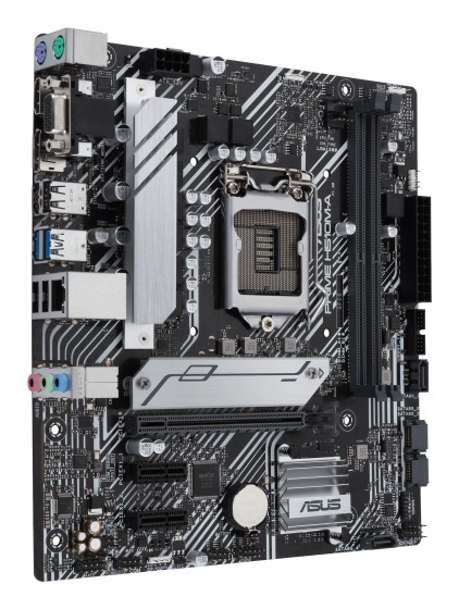ASUS PRIME H510M-A - Carte-mère - micro ATX - Socket LGA1200 - H510 Chipset - USB 3.2 Gen 1 - Gigabit LAN - carte graphique embarquée (unité centrale requise) - audio HD (8 canaux)