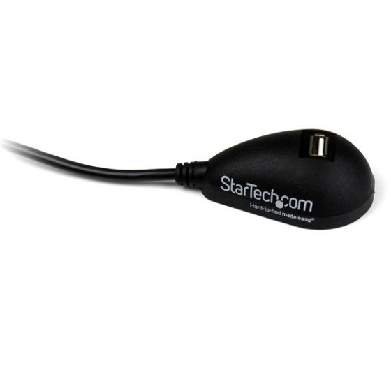 StarTech.com Câble d'Extension Mâle/Femelle USB 2.0 de 1.50m - Prolongateur USB pour Bureau - 1x USB A Mâle - 1x USB A Femelle - Rallonge de câble USB - USB (M) pour USB (F) - 1.5 m - noir - pour P/N: MSDREADU2OTG, USB56KEM3, USB56KEMH2, UUSBOTG