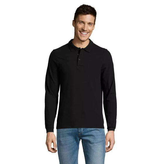 POLO MANCHES LONGUES PERSONNALISABLE