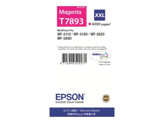 Epson Ink Cartridge XXL Magenta