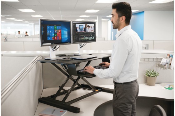 Kensington SmartFit Sit/Stand Desk - Support pour ordinateur portable