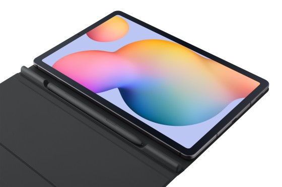 Couverture de livre Samsung EF-BP610 - Étui à rabat pour tablette - gris - pour Galaxy Tab S6 Lite