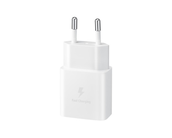 SAMSUNG 15W Adapter UCB-C port without cable White