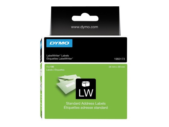 1 Étiquettes d'adresses LW 28mm x 89mm (130 étiquettes)