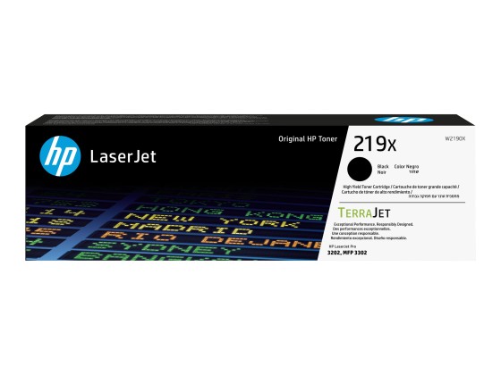 1 Toner laser HP 219X grande capacité noir