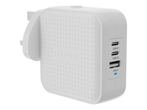 TARGUS Hyper HyperJuice 70W USB-C GaN Travel Charger 3C+1A - White