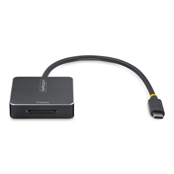 StarTech.com USB-C SD Express Card Reader, USB 10Gbps, Portable Memory Card Reader, USB Type-C to Secure Digital 7.1 Adapter, Works with Any Operating System - Lecteur de carte (SDHC, SDXC) - USB-C 3.2 Gen 2