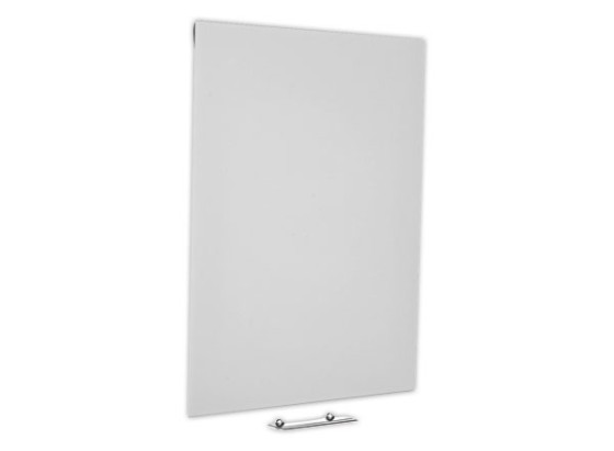 1 Tableau verre magnétique  Glassboard blanc - 90 x 120cm