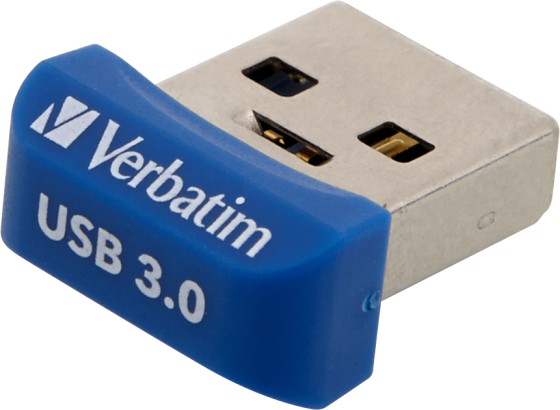 Verbatim Store 'n' Stay NANO - Clé USB - 32 Go - USB 3.0 - bleu