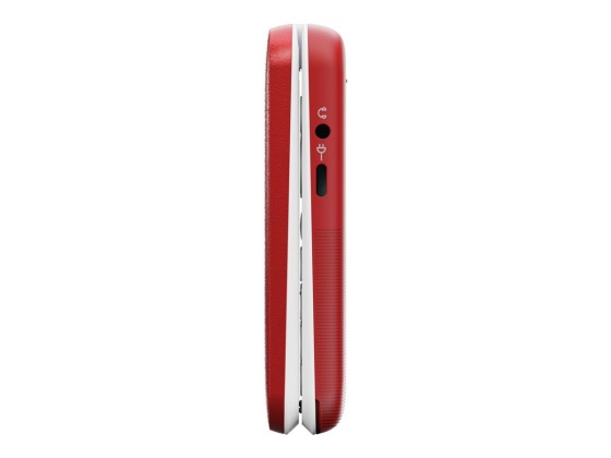 DORO Leva L30 - 4G téléphone de service - RAM 64 Mo / Mémoire interne 128 Mo - microSD slot - écran LCD (TFT) - 320 x 240 pixels (60 Hz) - rear camera 2 MP - rouge/blanc