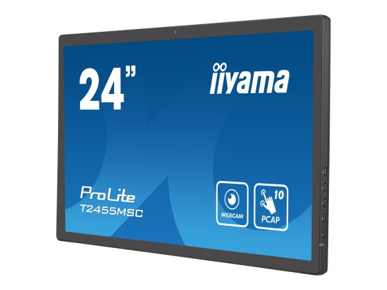 iiyama ProLite T2435MSC-B2 écran plat de PC 59,9 cm (23.6") 1920 x 1080 pixels Full HD LED Écran tactile Noir
