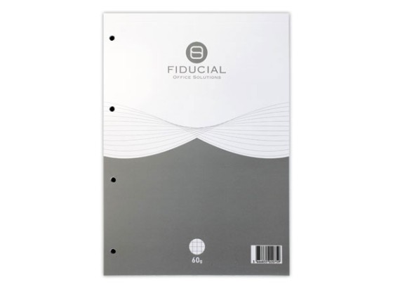 1 Bloc collé A4 perforé, 56/60G 5x5 de 80 feuilles
