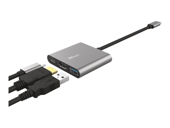 TRUST DALYX 3in1 USB-C Adapter