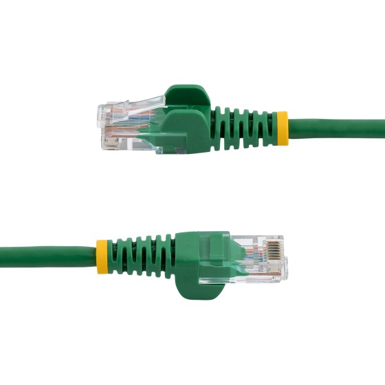 StarTech.com Câble réseau Cat5e UTP sans crochet - 5 m Vert - Cordon Ethernet RJ45 anti-accroc - Câble patch - Câble réseau - RJ-45 (M) pour RJ-45 (M) - 5 m - UTP - CAT 5e - sans crochet, bloqué - vert
