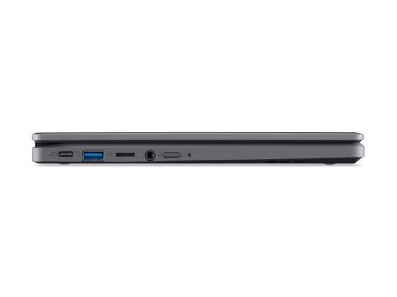 Acer Chromebook Spin 511 R756T-TCO - Conception inclinable - Intel N-series - N100 / jusqu'à 3.4 GHz - Chrome OS (avec mise à niveau de Chrome Education) - UHD Graphics - 8 Go RAM - 32 Go eMMC - 11.6" IPS écran tactile 1366 x 768 (HD) - Wi-Fi 6E - noir -