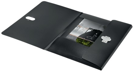 Leitz 46220095 fichier Polypropylène (PP) Noir A4