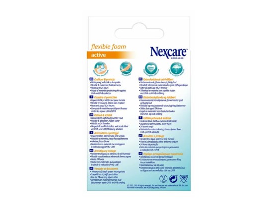 1 Boite de 30 Pansements assortis anti-choc NEXCARE Active 360