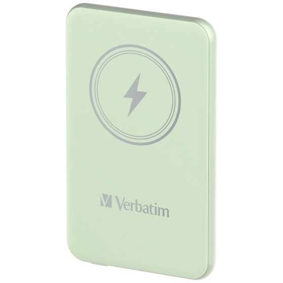 Verbatim Charge 'n' Go Lithium Polymère (LiPo) 5000 mAh Recharge sans fil Vert