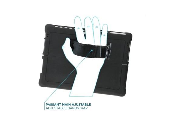 PROTECH - Case + 360° handstrap + kickstand for Surface Pro  8/9/10/11