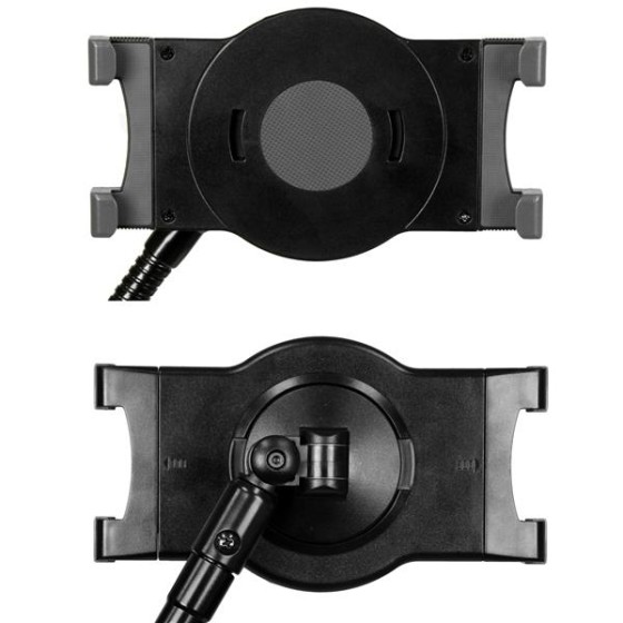 StarTech.com Support col de cygne pour tablette de 6.5" à 7.8" avec fixation de bureau - Rotation 360 &deg, (ARMTBLTUGN) - Kit de montage (attache-support, bras ajustable, bras de fixation réglable) - pour tablette - plastique, acier - noir - Taille d'écr