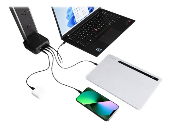 Targus APA109GL chargeur d'appareils mobiles Universel Noir Secteur Charge rapide Intérieure
